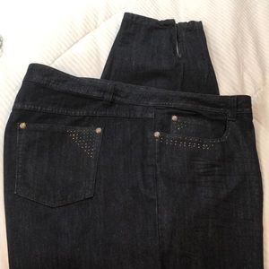 Jeans with embellishments